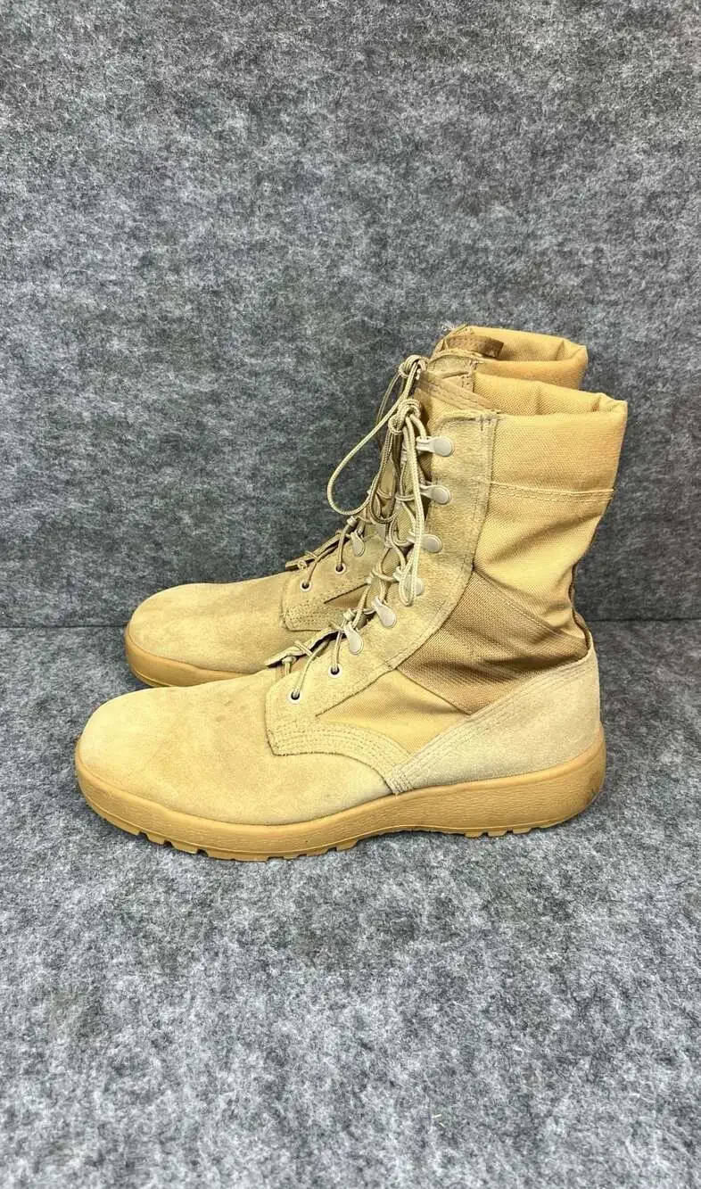 McRae Footwear Mil-Spec Hot Weather Combat Boots Vibram Sole, Size 12N